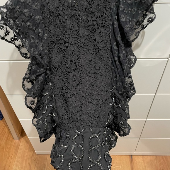 Anthropologie Verb Black cocktail top - Picture 5 of 7